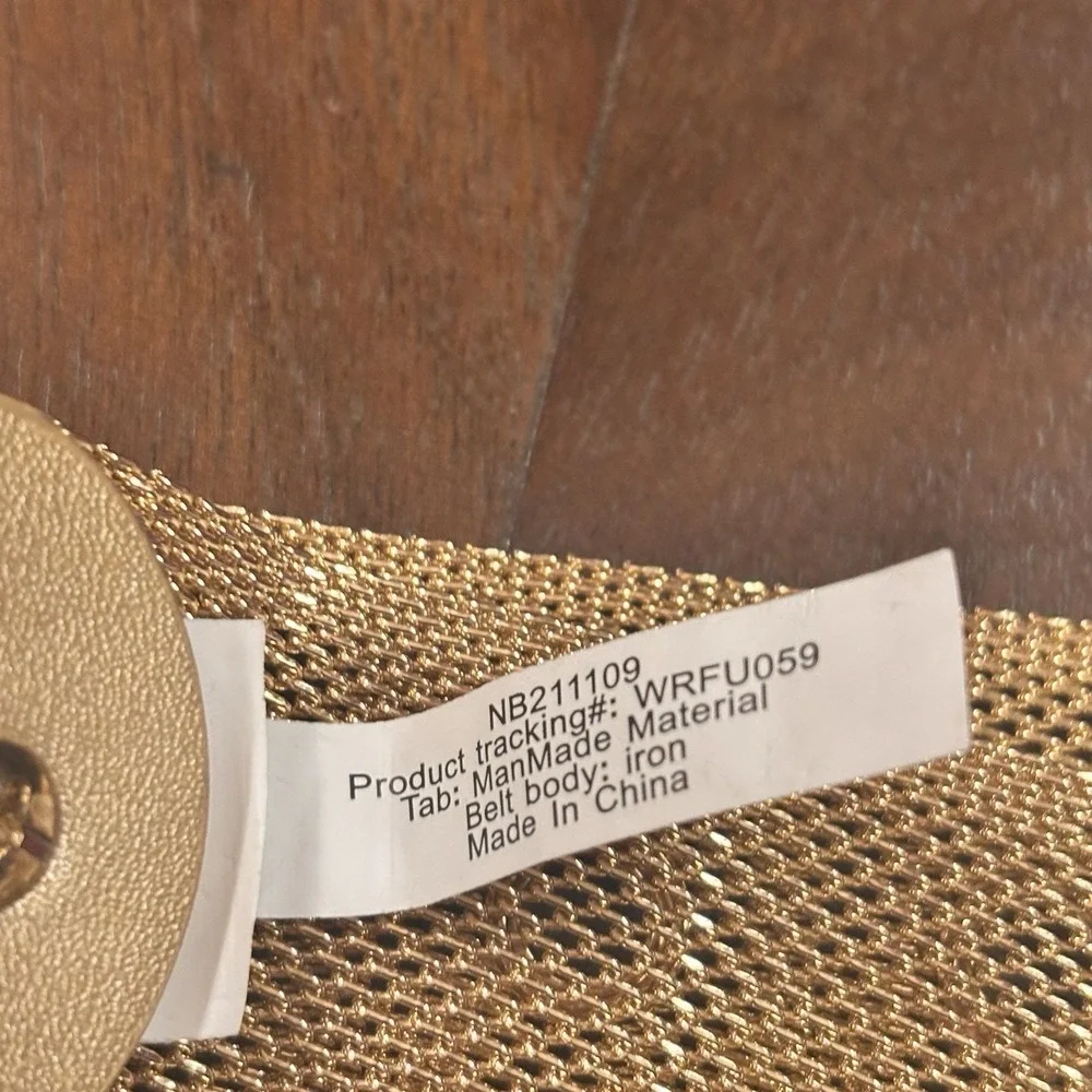 Gold Mesh Belt Xl 44